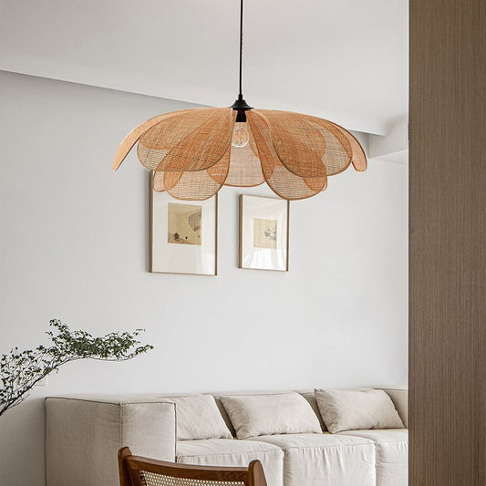 Vine Woven Pendant Lamp house Homestay