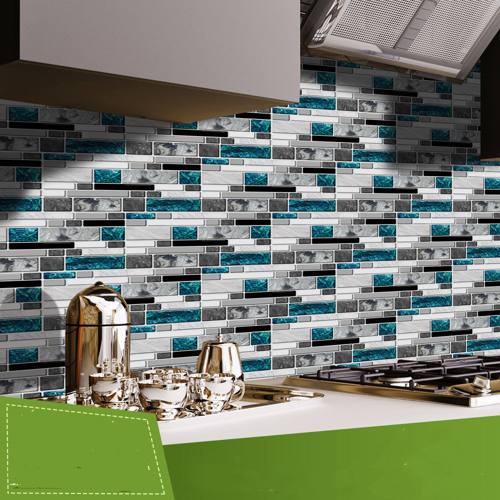 Blue Agate Marble Tile Decorative Wall Sticker