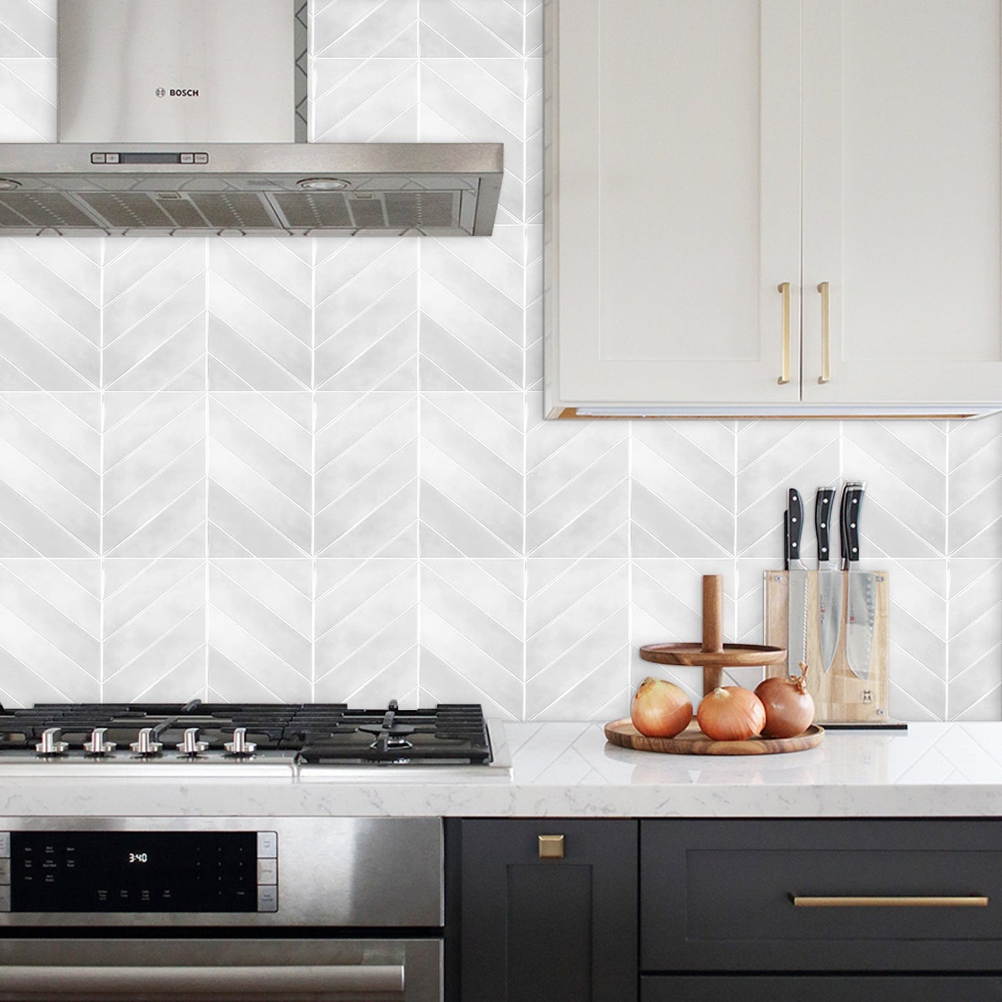 kitchen oil resistant 3D self-adhesive wall sticker