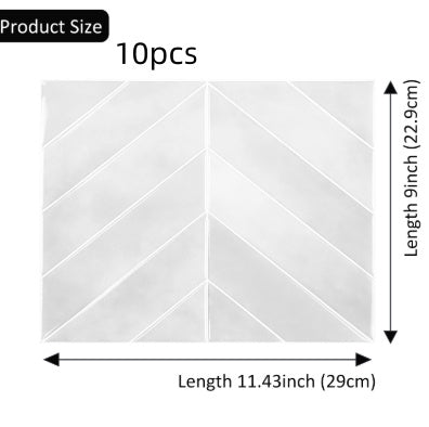 kitchen oil resistant 3D self-adhesive wall sticker