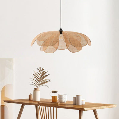Vine Woven Pendant Lamp house Homestay